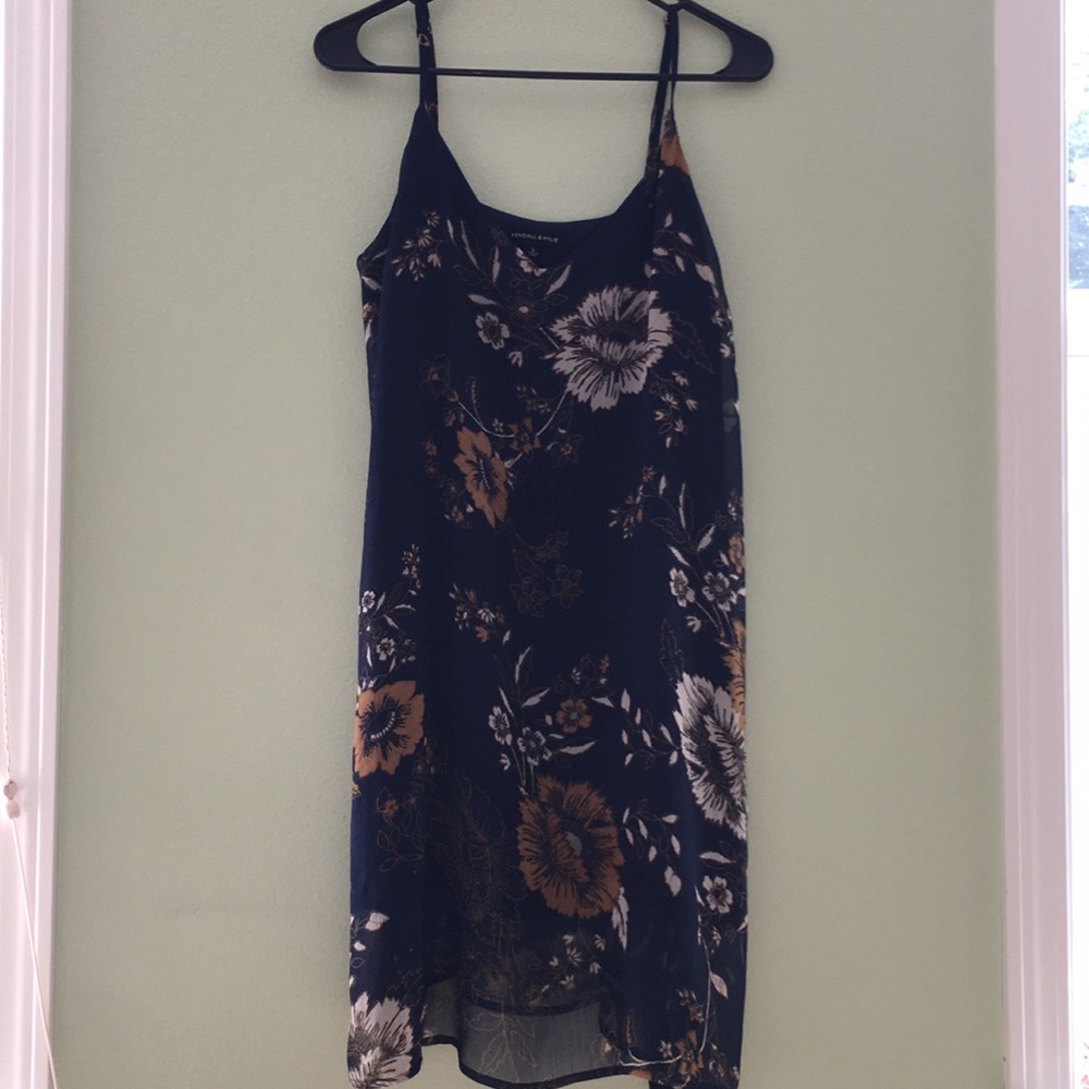 Navy blue dress